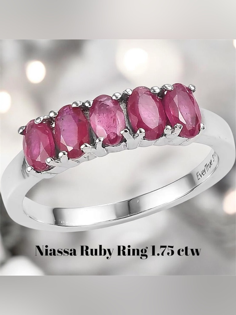Ruby Ring In Pink - Elegant Women’s Ruby Band